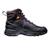 Mammut Blackfin III Mid DT Women | Wanderschuhe für Damen, Outdoor Schuhe, Leichte Bergschuhe, Wasserdichte Trekkingschuhe, Leichte Bergschuhe, Winterschuhe mit Vibram Sohle | Schwarz, 5.5