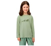 Mammut Alltagstaugliches Langarmshirt Core Longsleeve Logo Grün 128