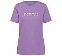 Mammut Core T-Shirt Logo Damen Kurzarmshirt lavandin Größe S Farbgruppe lila lila Damen 100% Baumwolle