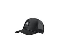 Mammut Crag Cap Logo | Outdoor Basecap für Damen und Herren, Schildkappe mit Belüftung, Mit Netz, Atmungsaktiv, Ideal für Sport, Berge und Wandern, Waschbar, Unisex | Black, L-XL