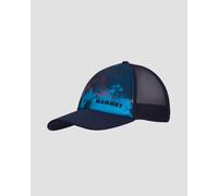 Mammut Crag Cap Sender Unisex-trucker-kappe 119101243-50447 Schwarz;Print;Blau XL;L