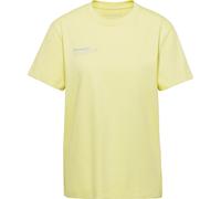 Mammut Gerade geschnittenes T-Shirt aus ökologischer Baumwolle Base T-Shirt Women Multi-Pitch Gelb S