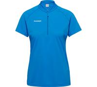 Mammut Damen Ducan Fl Half Zip T-Shirt (Größe XL, blau)