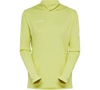 Mammut Leichter Kapuzenpulli mit integriertem Sonnenschutz Selun FL Sun Hoody Women Gelb L