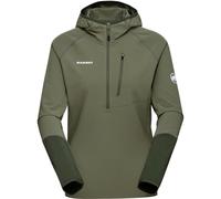 Pullover Damen Mammut Madris Light ML Half Zip Hoody - marsh/dark marsh