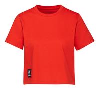 Mammut Damen Massone Cropped Patch T-Shirt (Größe XL, rot)