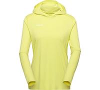 Mammut Leichter Kapuzenpulli mit integriertem Sonnenschutz Selun FL Sun Hoody Women Gelb L