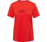 Mammut Damen Mountain Fruendenhorn T-Shirt (Größe S, rot)