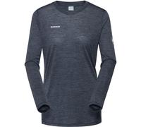 Mammut Tree Wool FL Longsleeve Women Marine Melange (L)