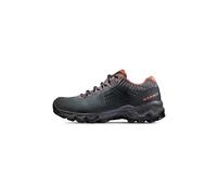 Mammut Nova IV Low GTX Women | Wanderschuhe für Damen, Wasserdichte Trekkingschuhe, Outdoor Schuhe, Bergschuhe für Hiking & Trekking, Gore-Tex Freizeitschuhe | Black-Apricot Brandy, 8