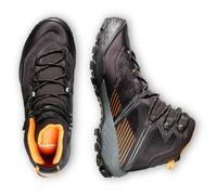 Ducan II High GTX Herren, Trailrunningschuhe (hoch) - Mammut black-dark tangerine 9 UK / 43 1/3