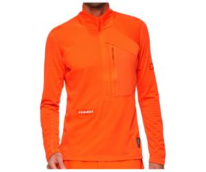 Mammut - Eiger Nordwand Advanced First Layer Half Zip Pull - Fleecejacke, Gr. XXL, rot/orange (EigerOrange)