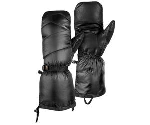 Mammut - Fäustlinge zum Bergsteigen aus PrimaLoft® - Arctic Mitten Black für Damen aus Leder - Größe 9 - schwarz schwarz 9