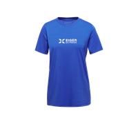 Mammut Feuchtigkeitsableitendes Alltags-T-Shirt Eiger Logo T-Shirt Women Blau M