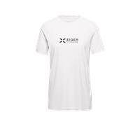 Mammut Feuchtigkeitsableitendes Alltags-T-Shirt Eiger Logo T-Shirt Women Weiß S