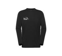 Mammut Feuchtigkeitsableitendes, langärmliges Wander-T-Shirt Mountain Longsleeve T-Shirt Men Bluemlisalphorn Schwarz XL