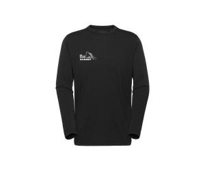 Mammut Feuchtigkeitsableitendes, langärmliges Wander-T-Shirt Mountain Longsleeve T-Shirt Men Bluemlisalphorn Schwarz XL
