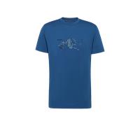 Mammut Feuchtigkeitsableitendes T-Shirt zum Wandern Mountain T-Shirt Men Fruendenhorn Blau XXL