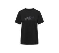 Mammut Feuchtigkeitsableitendes T-Shirt zum Wandern Mountain T-Shirt Women Fruendenhorn Schwarz XS