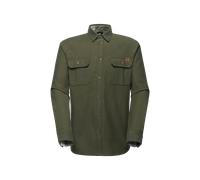 Mammut Flanell-Overshirt aus organischer Baumwolle Tamaro Overshirt Men Grün S