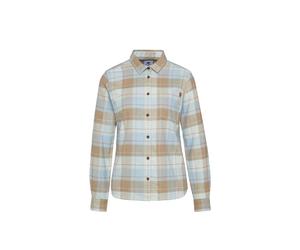 Mammut Flanellhemd aus 100 % organischer Baumwolle Trovat Longsleeve Shirt Women Brown XS