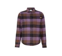 Mammut Flanellhemd aus 100 % organischer Baumwolle Trovat Longsleeve Shirt Women Brown XXL