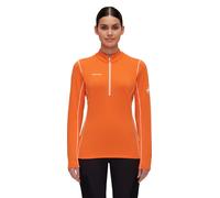 Mammut Fleecepullover Aenergy Half Zip (Midlayer, Polartec Power Grid Fleece) orange Damen, Größe XS
