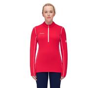 Mammut Fleecepullover Aenergy Half Zip (Midlayer, Polartec Power Grid Fleece) rot Damen, Größe XL