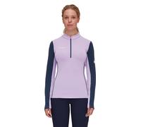 Mammut Fleecepullover Aenergy Half Zip (Midlayer, Polartec Power Grid Fleece) violett/marineblau Damen, Größe XL