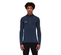 Mammut Fleecepullover Aenergy Half Zip Pull (Midlayer, Polartec Power Grid Fleece) marineblau Herren, Größe L