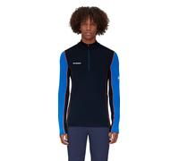 Mammut Fleecepullover Aenergy Half Zip Pull (Midlayer, Polartec Power Grid Fleece) nachtblau/lazuriteblau Herren, Größe S