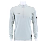 Mammut Fleecepullover Aenergy Half Zip Pull (Midlayer, Polartec Power Grid Fleece) silber/grau Herren, Größe XL