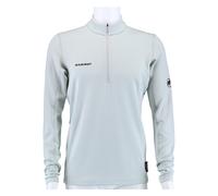 Mammut Fleecepullover Aenergy Half Zip Pull (Midlayer, Polartec Power Grid Fleece) silber/grau Herren, Größe L