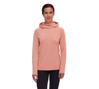 Mammut Funktionshoodie "Selun FL" in Orange - Größe S | Damen Outdoor Tops Shirts