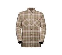 Mammut Alvra Longsleeve Shirt Men dark sand-neo lime (7539) M