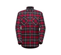 MAMMUT Herren Hemd Alvra Longsleeve Shirt Men black-blood red M (7619876319395)