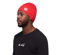 Mammut Herren Damen Mütze Wintermütze Fleecemütze Taiss Light Beanie, Farbe:Rot, Artikel:-3779 mammut red