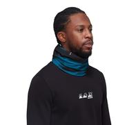 Mammut Herren Damen Unisex Loop Schlauchschal Halstuch Nackenwärmer Fleece Neck Gaiter, Farbe:Blau, Artikel:-50292 glacier blue/black