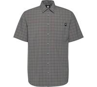 Mammut Lenni Shirt Men | Outdoor Hemd für Herren, Atmungsaktiv, Kurzarm | Steel-Black, 3XL