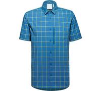 Mammut Mountain Shirt Herren Kurzarmhemd deep ice-highlime
