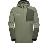 Mammut Herren Madris Light ML Half Zip Hoodie (Größe XXL, oliv)