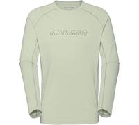 Mammut Herren Selun FL Logo Longsleeve, Silver sage, L
