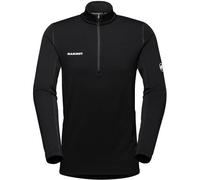 Mammut Fleecepullover Aenergy Half Zip Pull (Midlayer, Polartec Power Grid Fleece) schwarz Herren, Größe XXL