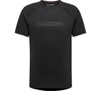mammut selun fl logo technisches t shirt schwarz