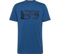 Mammut T-Shirt Trovat Logo Kurzarm Herren Tschiel Größe M