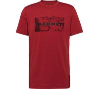 MAMMUT Herren Shirt Trovat T-Shirt Logo (1017-06460) S Rot