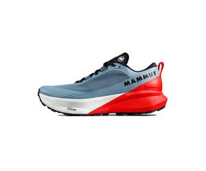 Mammut - Herren Traillaufschuhe - Aenergy Trail Endurance Ultra Low M - Aenergy Trail Endurance Ultra Low M Nebla/Red für Herren - Größe 9 UK - Grau 9 UK