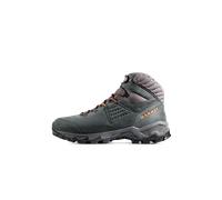 Mammut Mercury IV Mid LTH Men | Wanderschuhe für Herren, Trekkingschuhe mit Vibram Sohle, Outdoor Schuhe, Leichte Bergschuhe, Freizeitschuhe für Hiking und Trekking | Black-Hot Red, 11.5