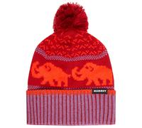 Mammut - Kid's Mammut Retro Beanie - Mütze, Gr. One Size, rot (DarkMammutRed/Paloja)