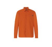 Mammut Klassisches Langarm-Wanderhemd Lenni Longsleeve Shirt Men Brown XXL
